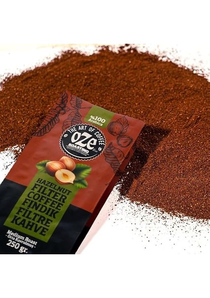 Fındık Aromalı Filtre Kahve 250 G – Moka Pot Için Öğütülmüş – Yoğun Fındık Aroması indirimleri
