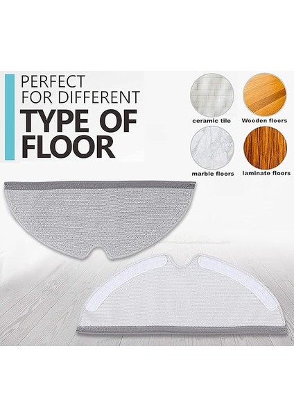 Paspas Bezi, 5 Adet, Komple Kapatıcı, Xiaomi Roborock S4/S5/S50/S51/S55/S5 Max, S6 Maxv/s6 Pure, Q7 Max/q7 Max+, Q8 Max/q8 Max+, Q5 Pro/q5 Pro+, Paspas Aksesuarı Yedek Parça Setleri fırsatları