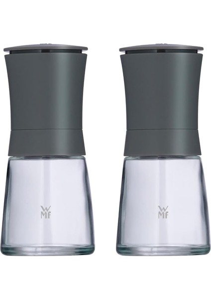 Trend Tritan 2'li Gri Baharat Değirmeni Seti