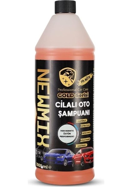 Gold Serisi Cilalı Oto Araba Şampuanı 1000 ml