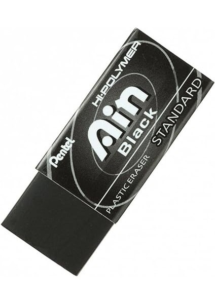 Öğrenci Silgisi Hi-Polymer Düz Siyah ZEAH06 Ax modelleri
