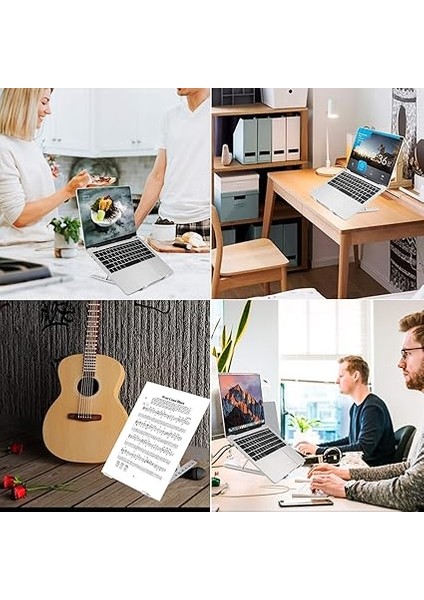 N29-3-GÜMÜŞ Katlanır Aluminyum Macbook Laptop Bilgisayar Standı fiyatları