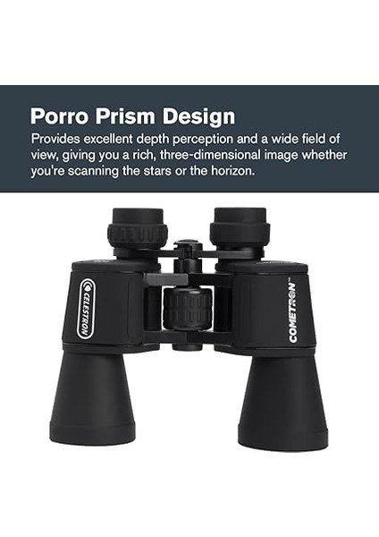 71198 7X50 Cometron Dürbün Siyah modelleri