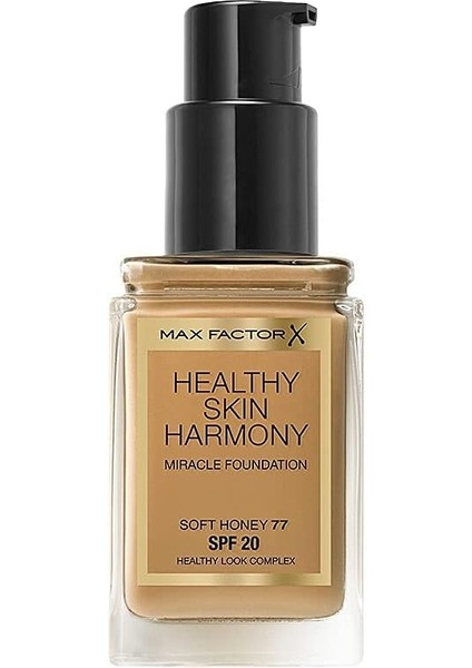 Factor Healthy Skin Harmony, Miracle Foundation, 77 Soft Honey