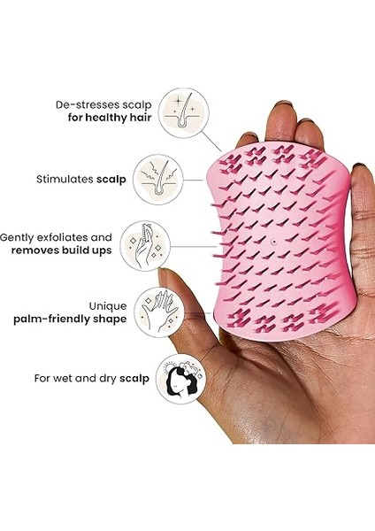 Teezer Scalp Brush Pretty Pink Saç Derisi Masaj Fırçası fırsatları