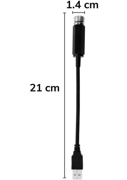 Kırmızı Ayak Altı Tavan Star LED Araç Içi Atmosfer Ambians Işık Oto Araba Iç Tavan Yıldız Ayarlanır USB Lamba modelleri