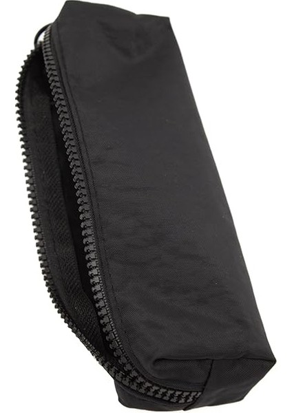 01106 Siyah Krinkıl Kumaş Unisex Tek Bölmeli Suya Dayanıklı Parmak Kalemlik Kalem Kutusu modelleri