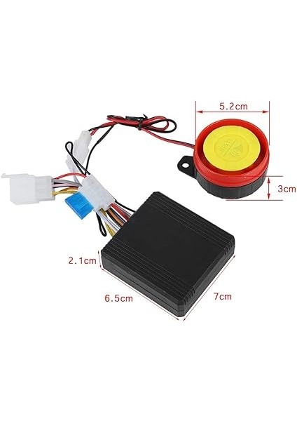 Alarm Sistemi Motosiklet Evrensel 12 V Motosiklet Hırsızlık Alarm Sistemi, 2 Uzaktan Kumandalı Motosiklet Kablosuz Alarm Sistemi Motor Çalıştırma Uzaktan Kumandalı Anahtarlık fırsatları