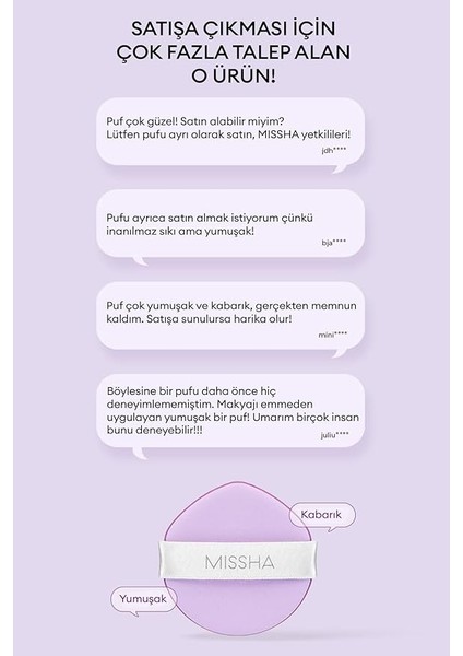 Yüksek Kapatıcılık Sağlayan Yumuşak Makyaj Süngeri (5 Adet) Glow Layering Fit Puff indirimleri