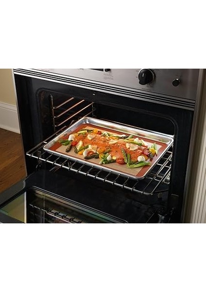 Silikon Yanmaz Yapışmaz Pişirme Matı, Hamur Işi Matı, Yıkanabilen Tekrar Kullanılabilien Yapışmaz Fırın Tepsi Sergisi 30X40 cm fırsatları