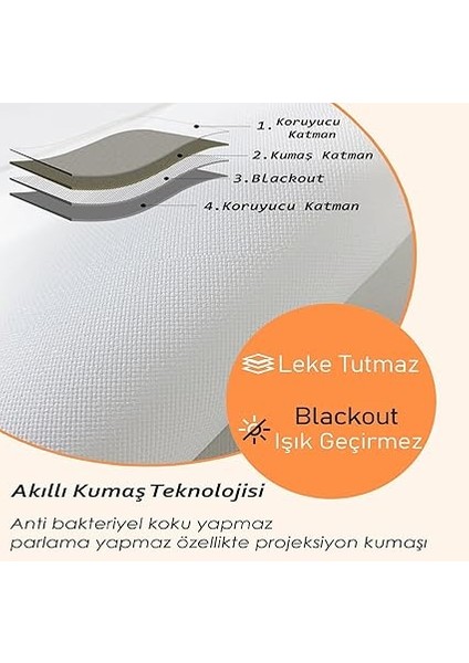 Stor EN150CM BOY95CM Projeksiyon Perdesi Tripodlu-Ayaklı Taşınabilir Yeni Akıllı Kumaş Işık Geçirmez indirimleri