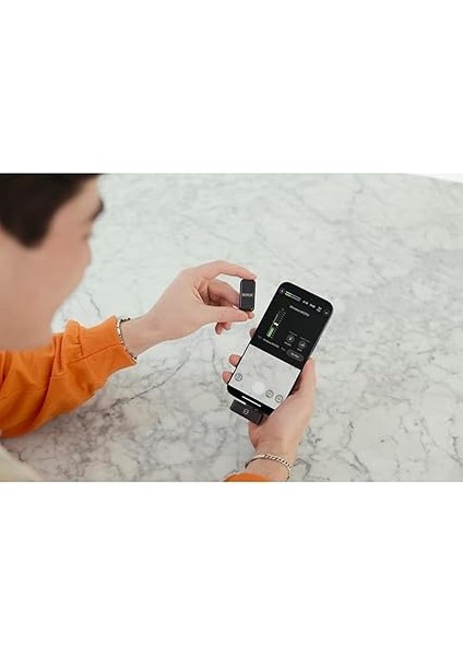 Wireless Micro - Akıllı Telefon ve Bilgisayar Uyumlu Kompakt Kablosuz Mikrofon Seti, Şarj Kutulu, Iki Verici, Bir Alıcı, Usb-C, Siyah fiyatları