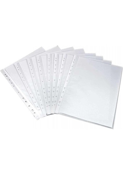 50 Adet A4 Şeffaf Dosya Föy Poşet Dosya