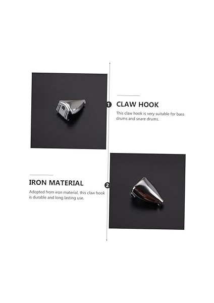 2 Adet Davul Kancası Asılı Için Aksesuarlar Davul Tuşları Davul Parçaları Davul Pençe Kancası Davul Kiti Davul Kancası Metal Varil Değiştirme Kancası Ütü Silver indirimleri