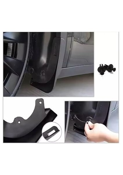 Parça) Li Parts Tesla Model Y Çamurluk, Tesla Model Y Paçalık, Tozluk, Tesla Eski Kasa Model Y ile Uyumludur fırsatları
