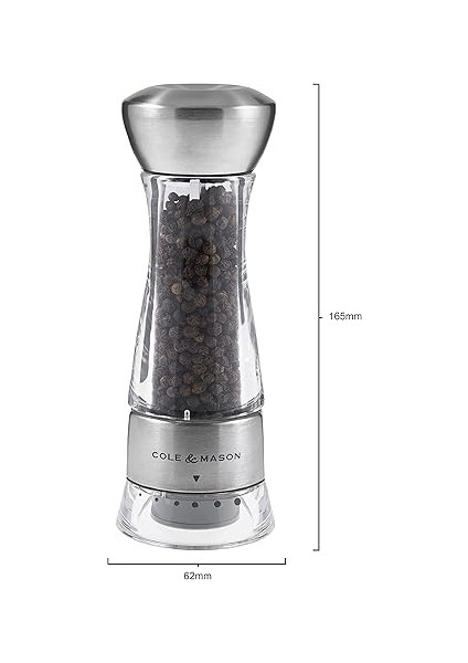 & Mason H59301G Windermere Biber Değirmeni, 165 mm fiyatları