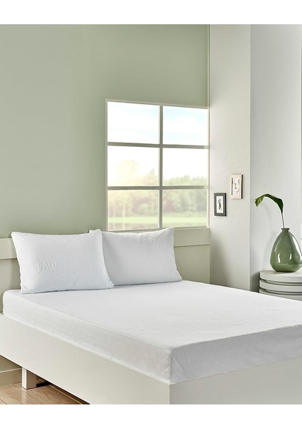 Pamuk-Polyester Perfect Yatak Alezi Beyaz Tek Kişilik 120X200