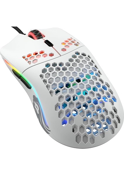 Model O Minus Gaming Mouse Mat -Beyaz