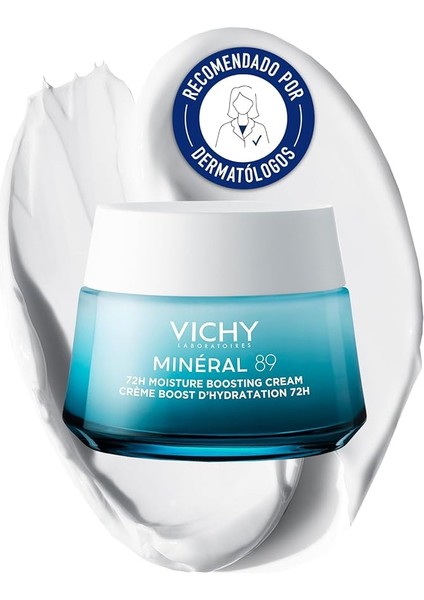 89 Cildi Güçlendiren 72 Saat Nemlendirici Bakım Kremi, Normal ve Karma Ciltler 50ML