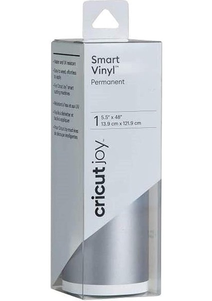 2008030 Joy Smart Vinil Kalıcı 14X122CM Gümüş