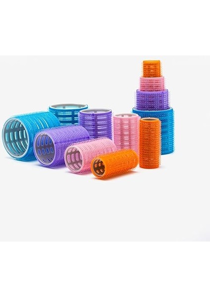 1226 Bigudi Seti 12 Adet Cırtlı Saç Bigudisi indirimleri