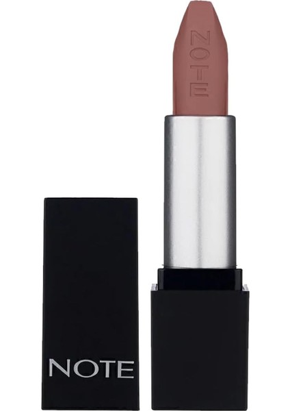 Mattever Lipstick 08 Unconventional Rose Yarı Mat Saten Bitişli Ruj, Koyu Nude