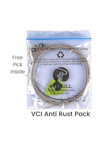 Strings Coated Seri Elektro Gitar Teli – Uzun Ömürlü, Parlak Ton, Yüksek Dayanıklılık (10-52 Lthb) fırsatları