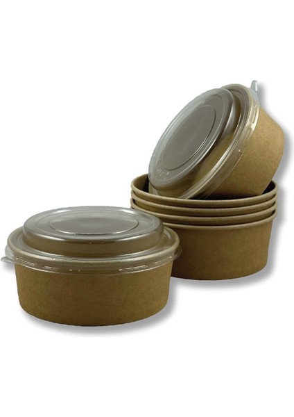 Karton Salata Kasesi Kapaklı 500CC 50 Adet fiyatları