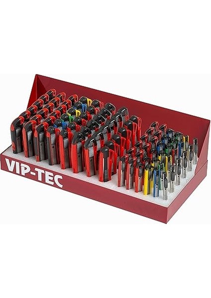 Çift Malzemeli Metal Maket Bıçağı 18 mm Pro (Kırmızı) indirimleri