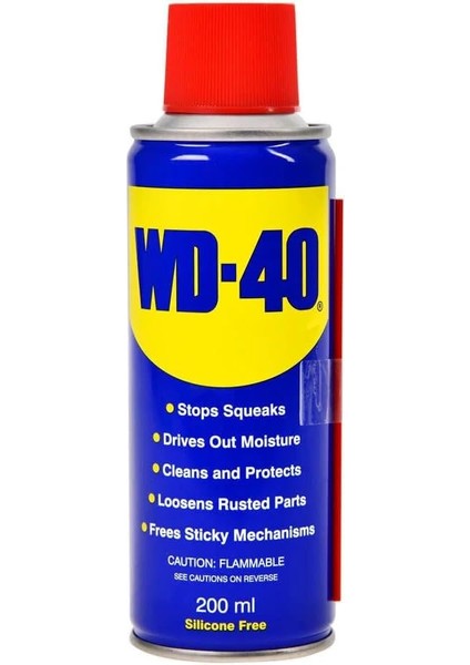 Çok Amaçlı Hızlı Yağlayıcı, Pas Sökücü Sprey 200 Ml.