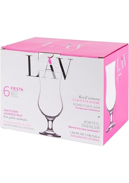 Fiesta 6'lı Kokteyl Bardağı indirimleri