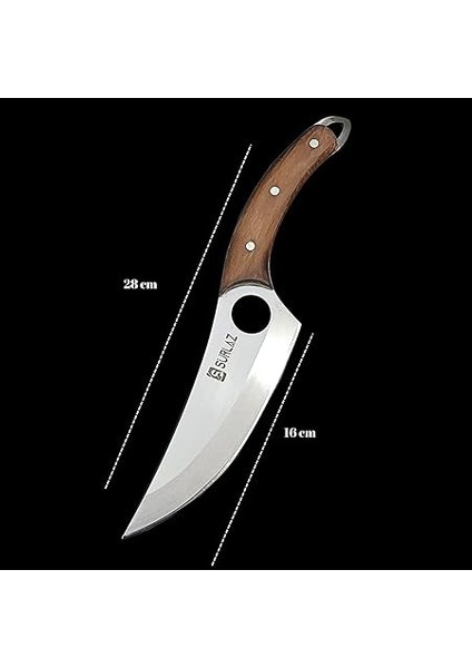 Şef Bıçak Seti 4 Parça Almazan Bıçak Outdoor Bıçakları Hediyelik Bıçak indirimleri