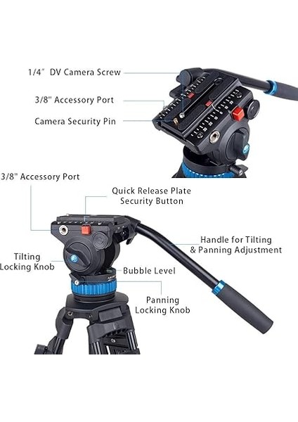 Sh-25 Broadcaststativ Starter Video Yöneticili indirimleri
