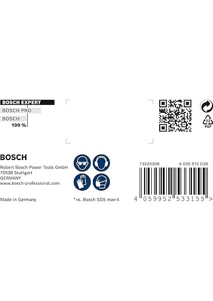 Professional 1x Expert Sds Max-8x Kırıcı Delici Delme Uçları (Yumuşak Taş, Sert Taş, Beton, Donatılı Beton, Beton Bina Bloku, Ø 25,00X520 Mm, Aksesuar Kırıcı Delici) fırsatları