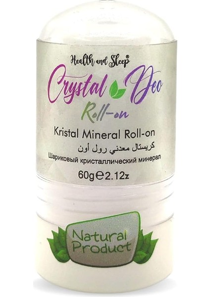 Mineral Doğal Deodorant Roll-On 60GR
