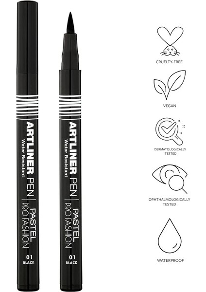 Profashion Artliner Pen Eyeliner 01 indirimleri