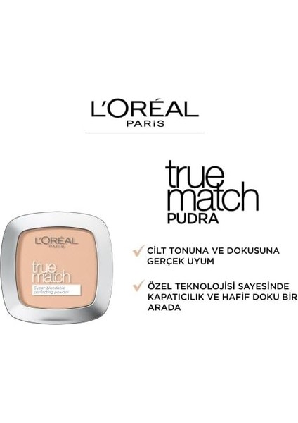 Parıs True Match Pudra 2.n Vanilla indirimleri