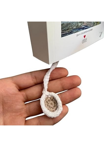 Örgü Kahve Bardağı Kitap Ayracı, Örgü Ayraç, Kitap Aksesuarı, Kitap Severler Için Hediye modelleri
