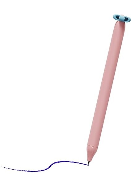 Mavi Mürekkepli Daisy (Papatya) Jel Kalem 4'lü modelleri