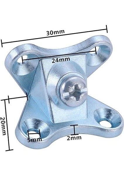 Ft Açılı Birleştirme Aparatı T Bağlantı Zamak Çinko 10 Adet fiyatları