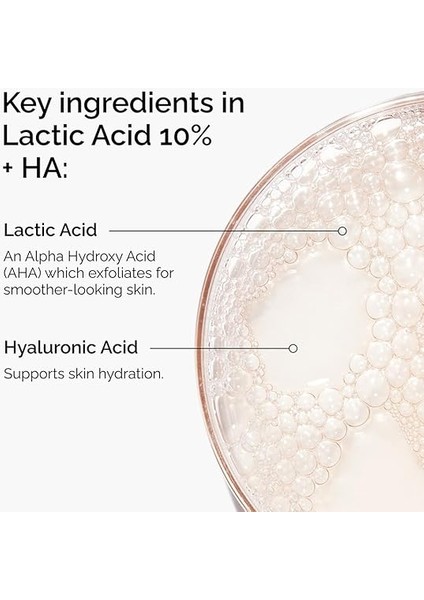 Ordinary Lactic Acid 10% + Ha 30ML fiyatları
