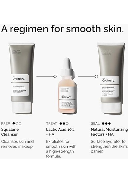 Ordinary Lactic Acid 10% + Ha 30ML indirimleri