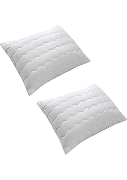 Kapitoneli Yastık Alezi 2'li Pamuklu Fermuarlı Kapitone Yastık Koruyucu Yastık Kılıfı modelleri