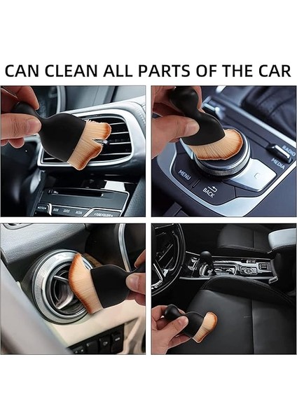 4 Adet Araç Içi Temizlik Aleti, Araba Temizleme Fırçası, Yumuşak Kıllar, Toz Temizleme Fırçası, Toz Temizleme Fırçası, Kir ve Toz Temizleme Fırçası, Araba Için modelleri