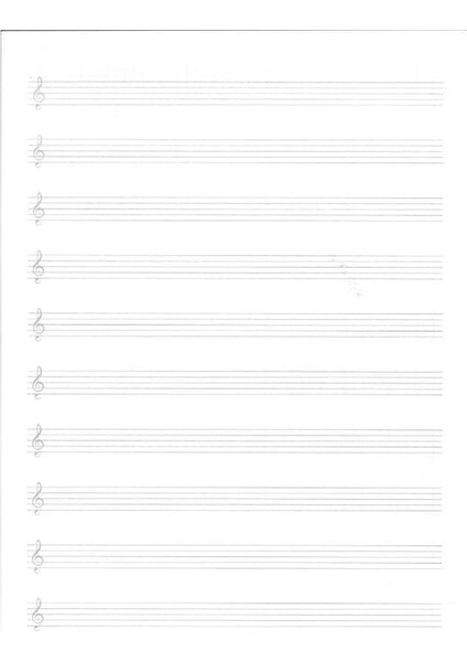 Defteri Büyük Boy A4 40 Yaprak Karton Kapak Sol Anahtarlı Kareli Müzik Defteri 1 Adet Ten Rengi fırsatları