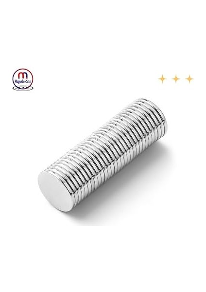 mm N35 Yuvarlak Neodyum Mıknatıs – Güçlü ve Dayanıklı Manyetik Disk (50 Adet) fırsatları