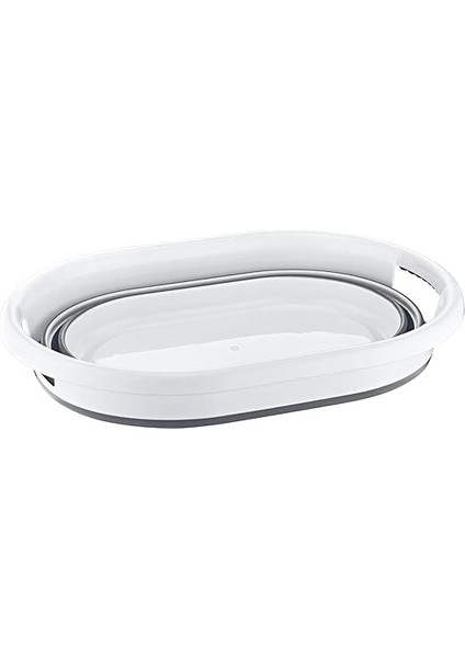 Home Katlanabilir Plastik Çamaşır Selesi Sepeti, Çok Amaçlı Katlanabilir Oyuncak Sepeti, Hafif ve Dayanıklı, Mükemmel Organizasyon ve Depolama Çözümü (27 Litre) fırsatları