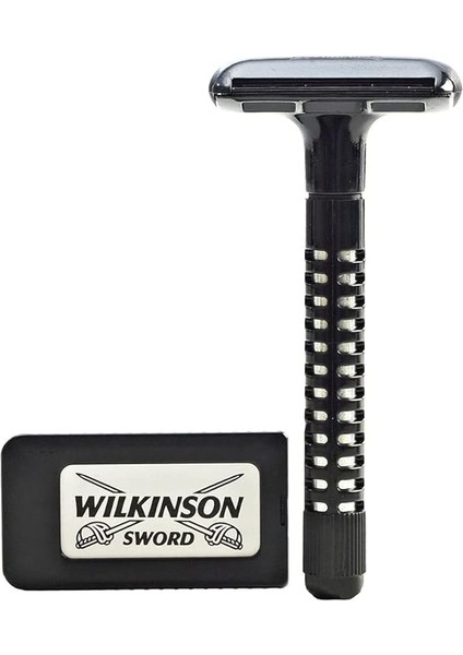 Sword Klasik Tıraş Bıçağı Makinesi ve 5 Yedek Bıçak 1 Paket (1 x 0.400 G)