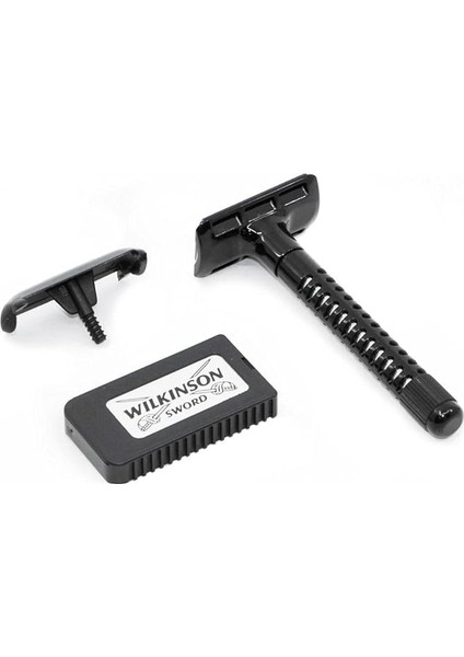 Sword Klasik Tıraş Bıçağı Makinesi ve 5 Yedek Bıçak 1 Paket (1 x 0.400 G) indirimleri