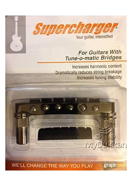 PX-8863-BN Supercharger Kit Nv2 For 6mm Posts Elektro Gitar Köprüsü